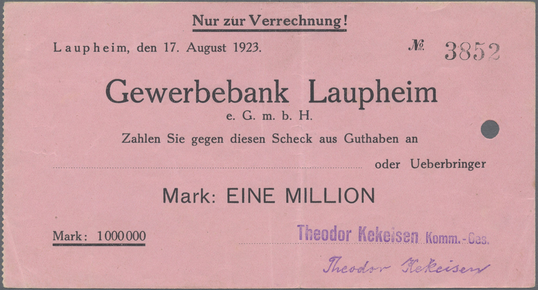 Lot 14867 - Deutschland - Notgeld - Württemberg | Banknoten - Auktionshaus Christoph Gärtner GmbH & Co. KG 53rd AUCTION - Day 6 Coins & Banknotes Lot 14867 - Deutschland - Notgeld - Württemberg | Banknoten - Auktionshaus Christoph Gärtner GmbH & Co. KG 53rd AUCTION - Day 6 Coins & Banknotes
