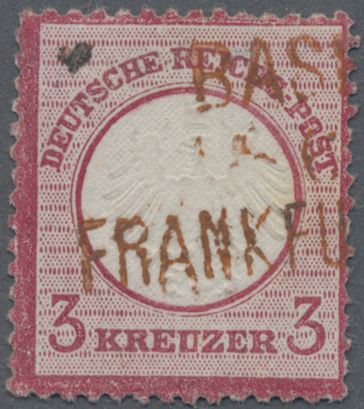 Lot 714 - Deutsches Reich - Brustschild - Auktionshaus Edgar Mohrmann & Co. Internat. Briefmarken-Auktionen GmhH Auction #211 Lot 714 - Deutsches Reich - Brustschild - Auktionshaus Edgar Mohrmann & Co. Internat. Briefmarken-Auktionen GmhH Auction #211