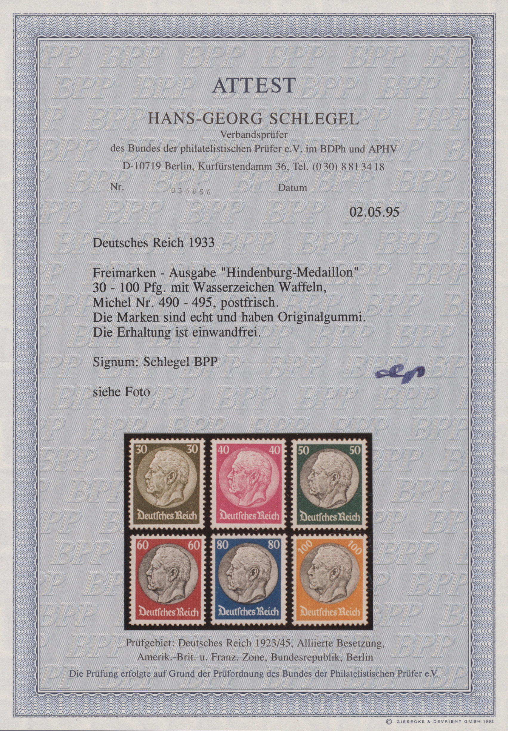 Lot 10697 - Deutsches Reich - 3. Reich  -  Auktionshaus Christoph Gärtner GmbH & Co. KG 57th AUCTION - Day 5
