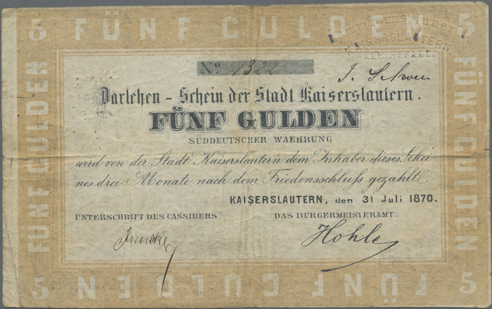 Lot 14500 - Deutschland - Altdeutsche Staaten | Banknoten - Auktionshaus Christoph Gärtner GmbH & Co. KG 53rd AUCTION - Day 6 Coins & Banknotes Lot 14500 - Deutschland - Altdeutsche Staaten | Banknoten - Auktionshaus Christoph Gärtner GmbH & Co. KG 53rd AUCTION - Day 6 Coins & Banknotes