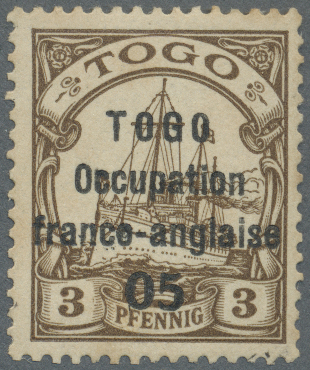 Lot 00174 - Deutsche Kolonien - Togo - Französische Besetzung  -  Auktionshaus Christoph Gärtner GmbH & Co. KG Intenational Rarities and contains lots from the collection of Peter Zgonc