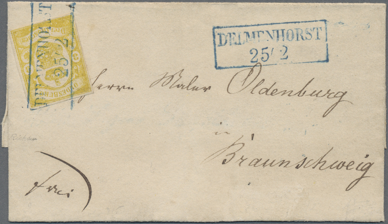 Lot 04698 - Oldenburg - Marken und Briefe - Auktionshaus Christoph Gärtner GmbH & Co. KG 57th AUCTION - Day 3 Lot 04698 - Oldenburg - Marken und Briefe - Auktionshaus Christoph Gärtner GmbH & Co. KG 57th AUCTION - Day 3