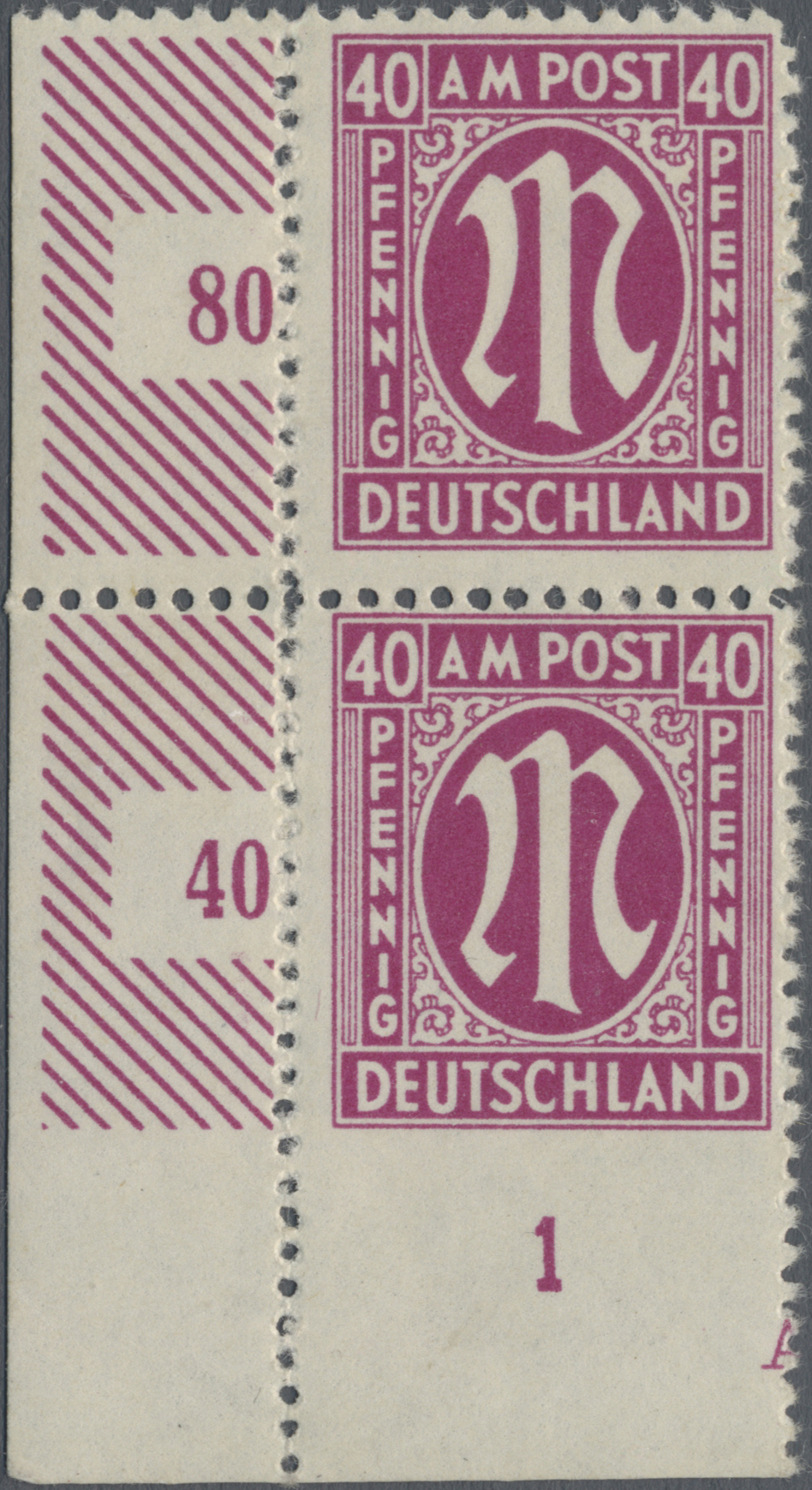 Lot 06673 - bizone - Auktionshaus Christoph Gärtner GmbH & Co. KG 57th AUCTION - Day 3 Lot 06673 - bizone - Auktionshaus Christoph Gärtner GmbH & Co. KG 57th AUCTION - Day 3