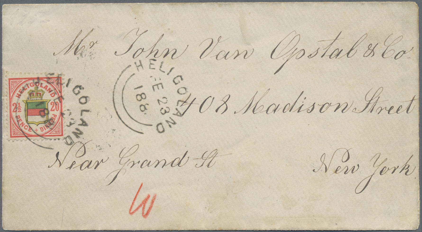 Lot 02950 - Helgoland - Marken und Briefe - Auktionshaus Christoph Gärtner GmbH & Co. KG 53rd AUCTION - Day 3 Germany Lot 02950 - Helgoland - Marken und Briefe - Auktionshaus Christoph Gärtner GmbH & Co. KG 53rd AUCTION - Day 3 Germany
