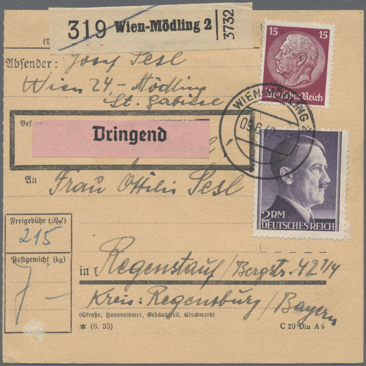 Lot 06692 - Österreich - Ostmark  -  Auktionshaus Christoph Gärtner GmbH & Co. KG 53rd AUCTION - Day 4, Collections Overseas, Air & Shipmail, Thematics, Europe