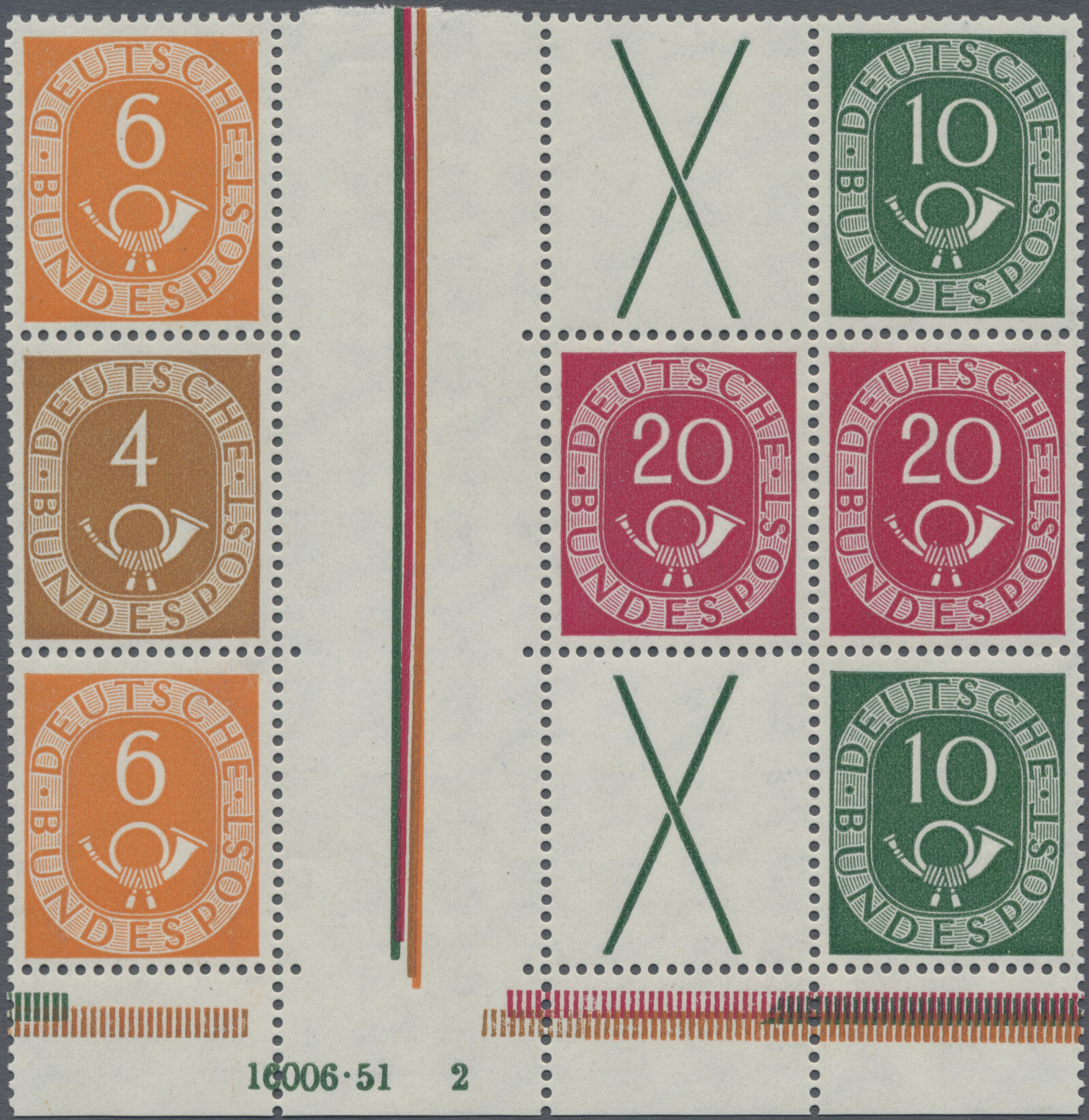 Lot 06514 - Bundesrepublik - Zusammendrucke - Auktionshaus Christoph Gärtner GmbH & Co. KG 56th AUCTION - Day 3 Lot 06514 - Bundesrepublik - Zusammendrucke - Auktionshaus Christoph Gärtner GmbH & Co. KG 56th AUCTION - Day 3