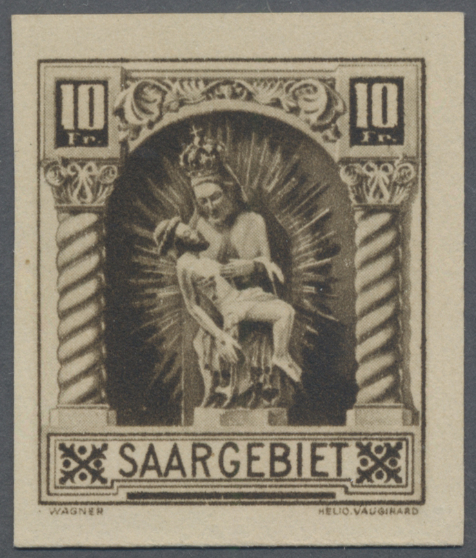 Lot 05889 - Deutsche Abstimmungsgebiete: Saargebiet  -  Auktionshaus Christoph Gärtner GmbH & Co. KG 57th AUCTION - Day 3