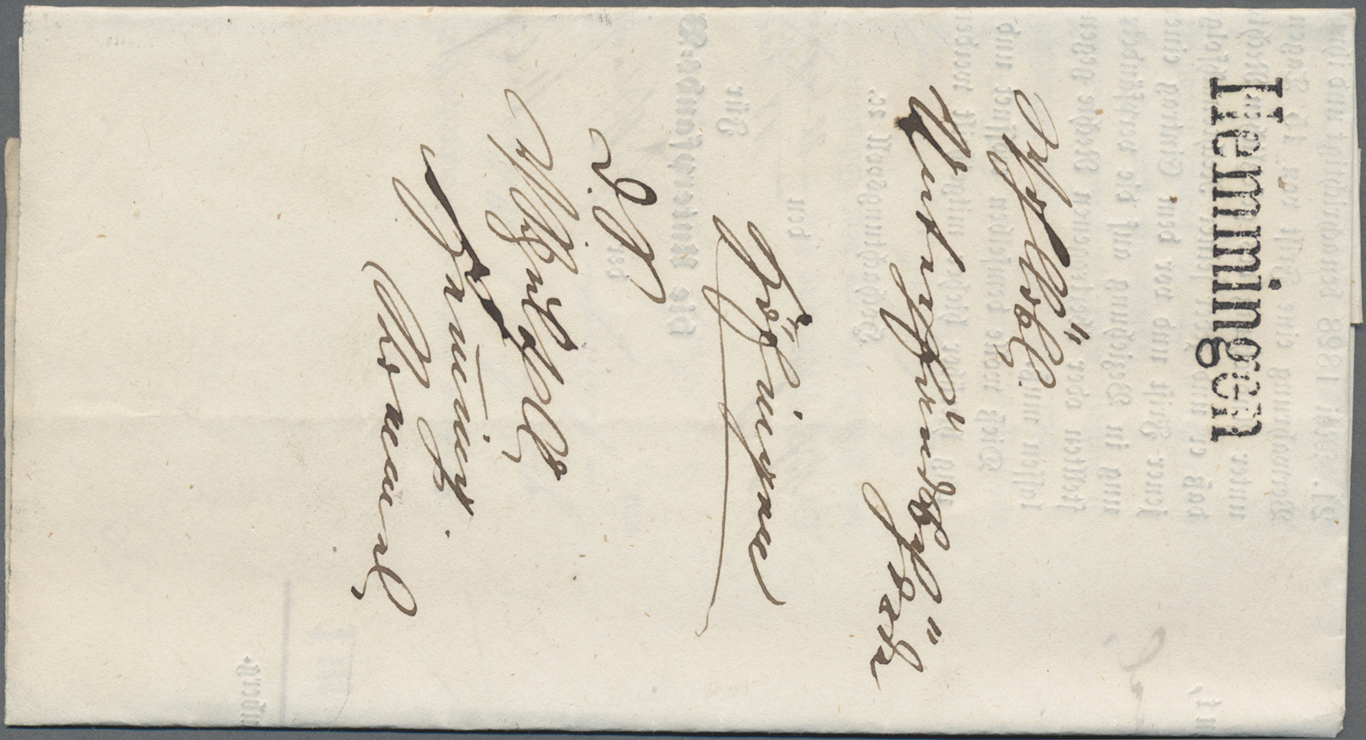 Lot 04949 - Württemberg - Postablagen  -  Auktionshaus Christoph Gärtner GmbH & Co. KG 57th AUCTION - Day 3