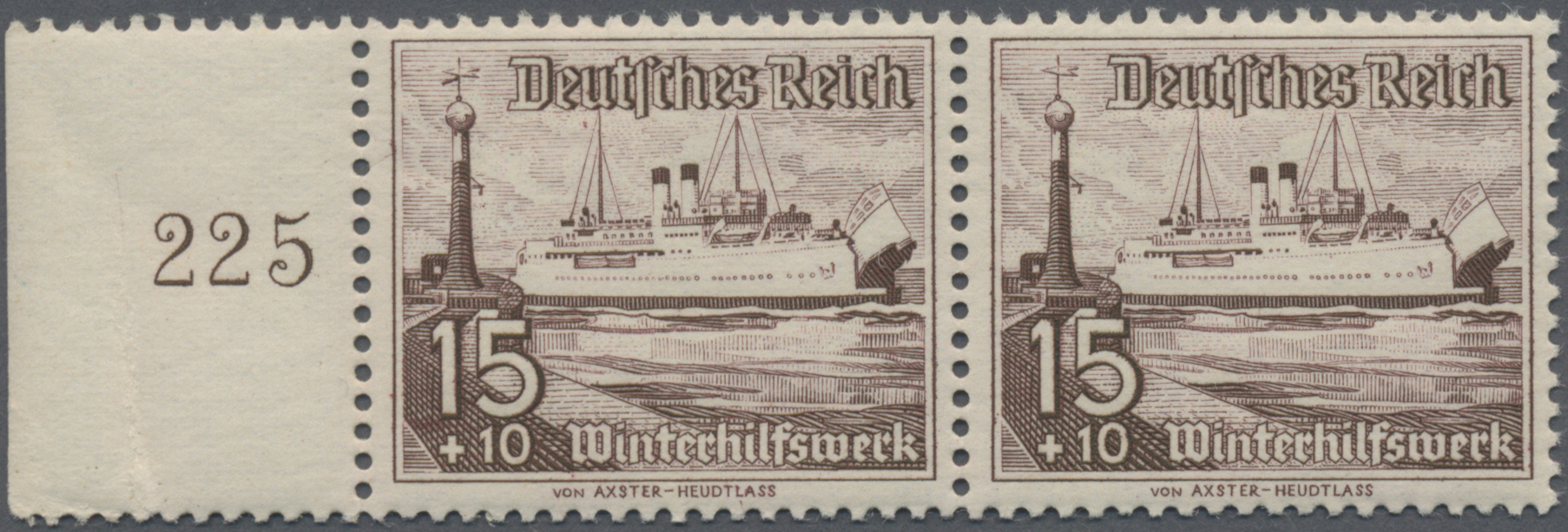 Lot 03427 - Deutsches Reich - 3. Reich  -  Auktionshaus Christoph Gärtner GmbH & Co. KG 53rd AUCTION - Day 3 Germany