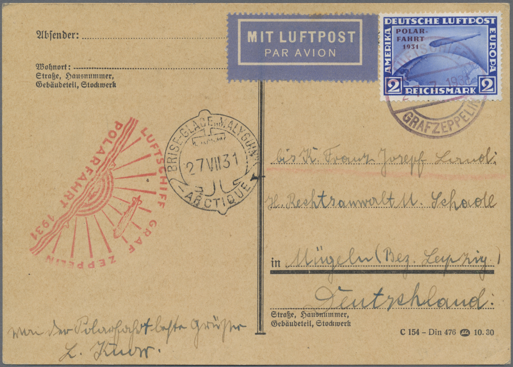 Lot 05193 - Deutsches Reich - Weimar  -  Auktionshaus Christoph Gärtner GmbH & Co. KG 57th AUCTION - Day 3