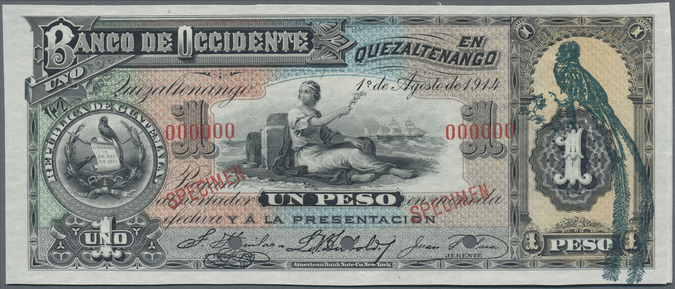 Lot 01757 - Guatemala | Banknoten - Auktionshaus Christoph Gärtner GmbH & Co. KG Sale #45 Banknotes Worldwide Lot 01757 - Guatemala | Banknoten - Auktionshaus Christoph Gärtner GmbH & Co. KG Sale #45 Banknotes Worldwide
