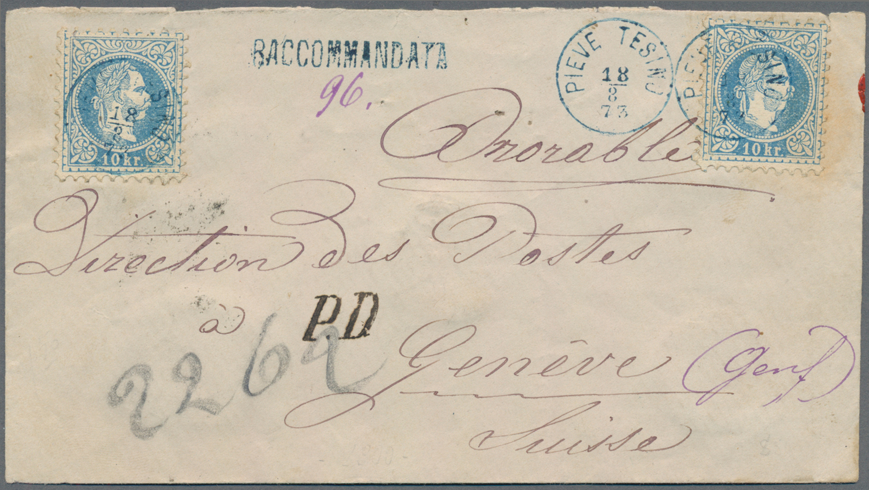 Lot 03429 - Österreich - Stempel - Auktionshaus Christoph Gärtner GmbH & Co. KG 58th AUCTION - Day 2 Lot 03429 - Österreich - Stempel - Auktionshaus Christoph Gärtner GmbH & Co. KG 58th AUCTION - Day 2