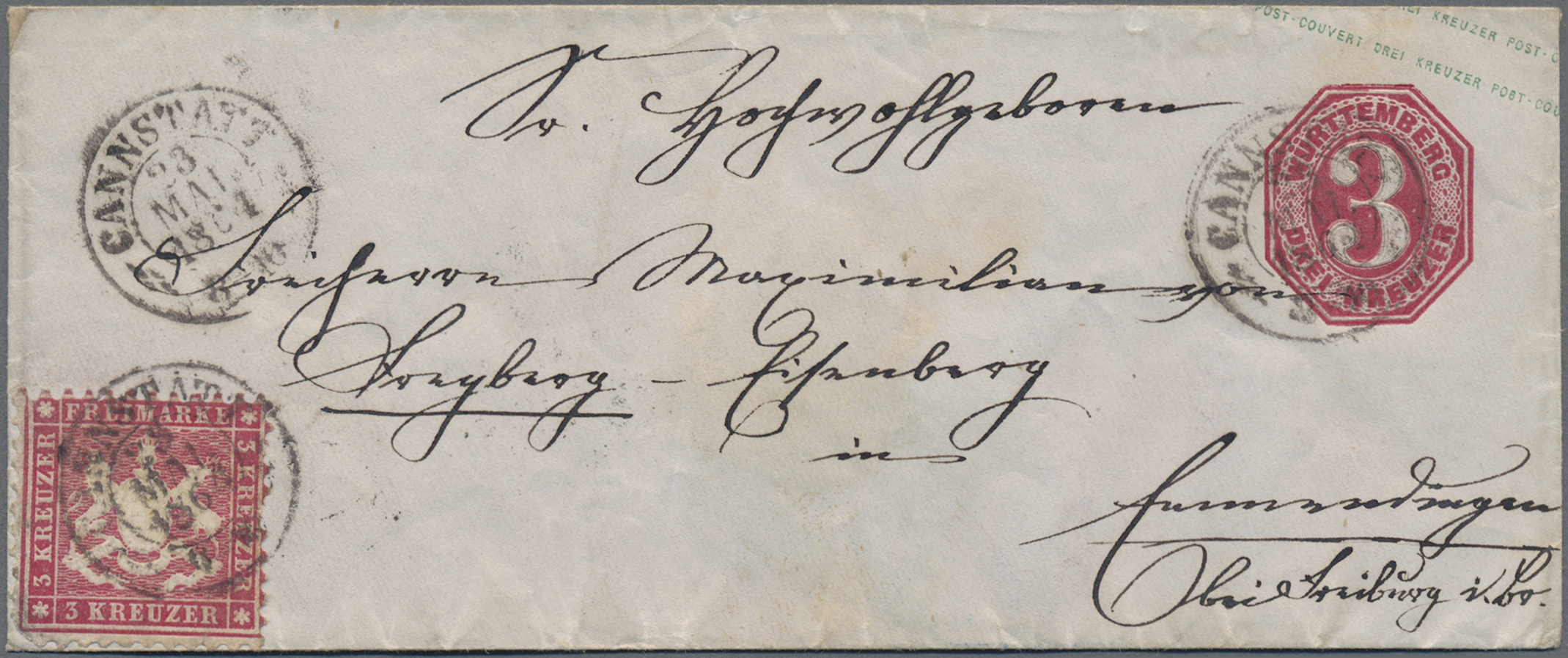 Lot 04926 - württemberg - ganzsachen  -  Auktionshaus Christoph Gärtner GmbH & Co. KG 57th AUCTION - Day 3