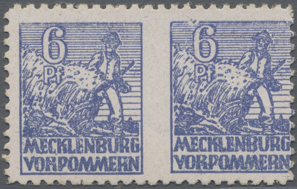 Lot 06321 - Sowjetische Zone - Mecklenburg-Vorpommern  -  Auktionshaus Christoph Gärtner GmbH & Co. KG 57th AUCTION - Day 3