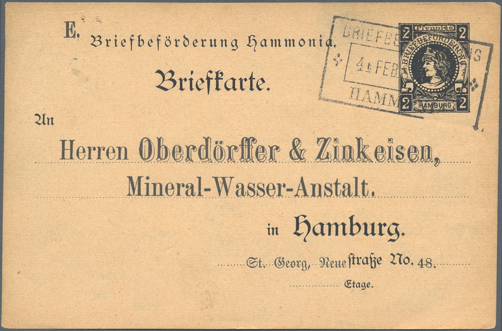 Lot 14263 - Deutsches Reich - Privatpost (Stadtpost)  -  Auktionshaus Christoph Gärtner GmbH & Co. KG 58th AUCTION - Day 5