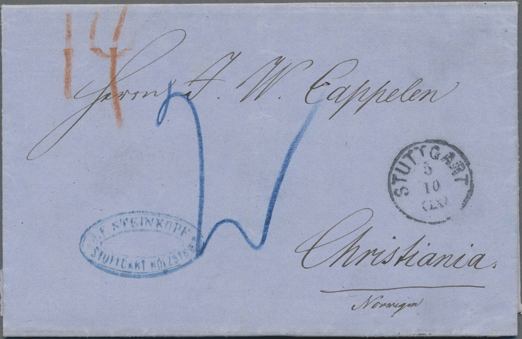 Lot 03080 - Württemberg - Marken und Briefe  -  Auktionshaus Christoph Gärtner GmbH & Co. KG 53rd AUCTION - Day 3 Germany