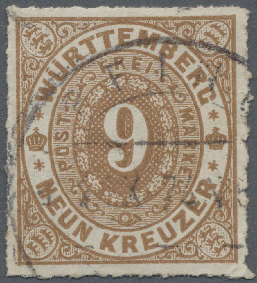 Lot 04882 - Württemberg - Marken und Briefe - Auktionshaus Christoph Gärtner GmbH & Co. KG 57th AUCTION - Day 3 Lot 04882 - Württemberg - Marken und Briefe - Auktionshaus Christoph Gärtner GmbH & Co. KG 57th AUCTION - Day 3