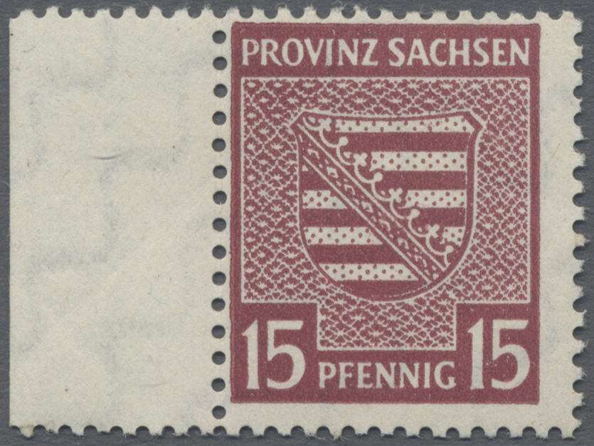 Lot 06387 - Sowjetische Zone - Provinz Sachsen - Auktionshaus Christoph Gärtner GmbH & Co. KG 57th AUCTION - Day 3 Lot 06387 - Sowjetische Zone - Provinz Sachsen - Auktionshaus Christoph Gärtner GmbH & Co. KG 57th AUCTION - Day 3
