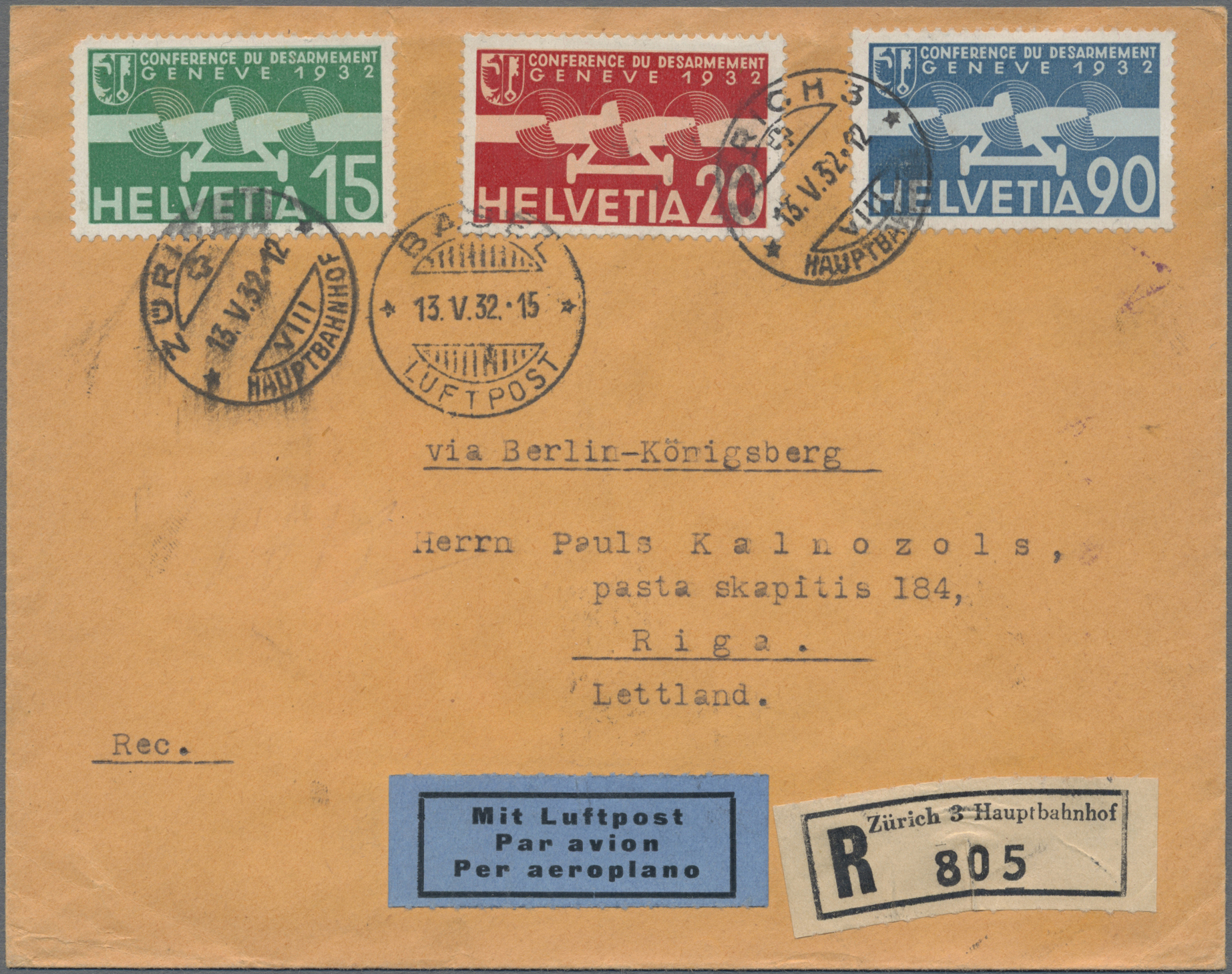 Lot 02538 - schweiz  -  Auktionshaus Christoph Gärtner GmbH & Co. KG 53rd AUCTION - Day 2 Overseas, Europe