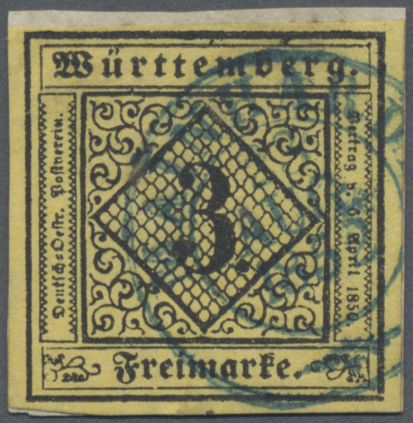 Lot 04816 - Württemberg - Marken und Briefe  -  Auktionshaus Christoph Gärtner GmbH & Co. KG 57th AUCTION - Day 3