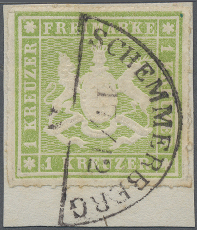 Lot 04937 - württemberg - stempel  -  Auktionshaus Christoph Gärtner GmbH & Co. KG 57th AUCTION - Day 3