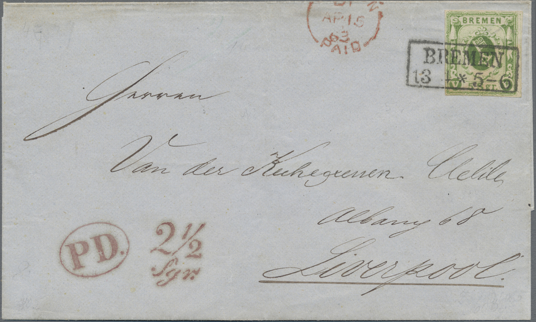 Lot 02890 - Bremen - Marken und Briefe - Auktionshaus Christoph Gärtner GmbH & Co. KG 53rd AUCTION - Day 3 Germany Lot 02890 - Bremen - Marken und Briefe - Auktionshaus Christoph Gärtner GmbH & Co. KG 53rd AUCTION - Day 3 Germany