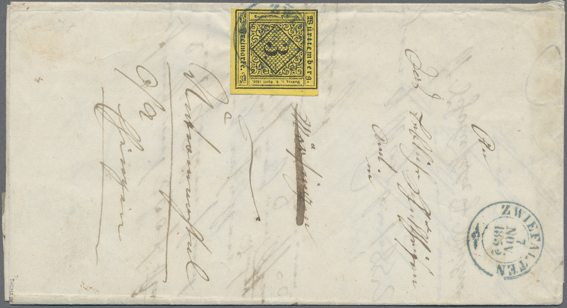 Lot 04818 - Württemberg - Marken und Briefe  -  Auktionshaus Christoph Gärtner GmbH & Co. KG 57th AUCTION - Day 3