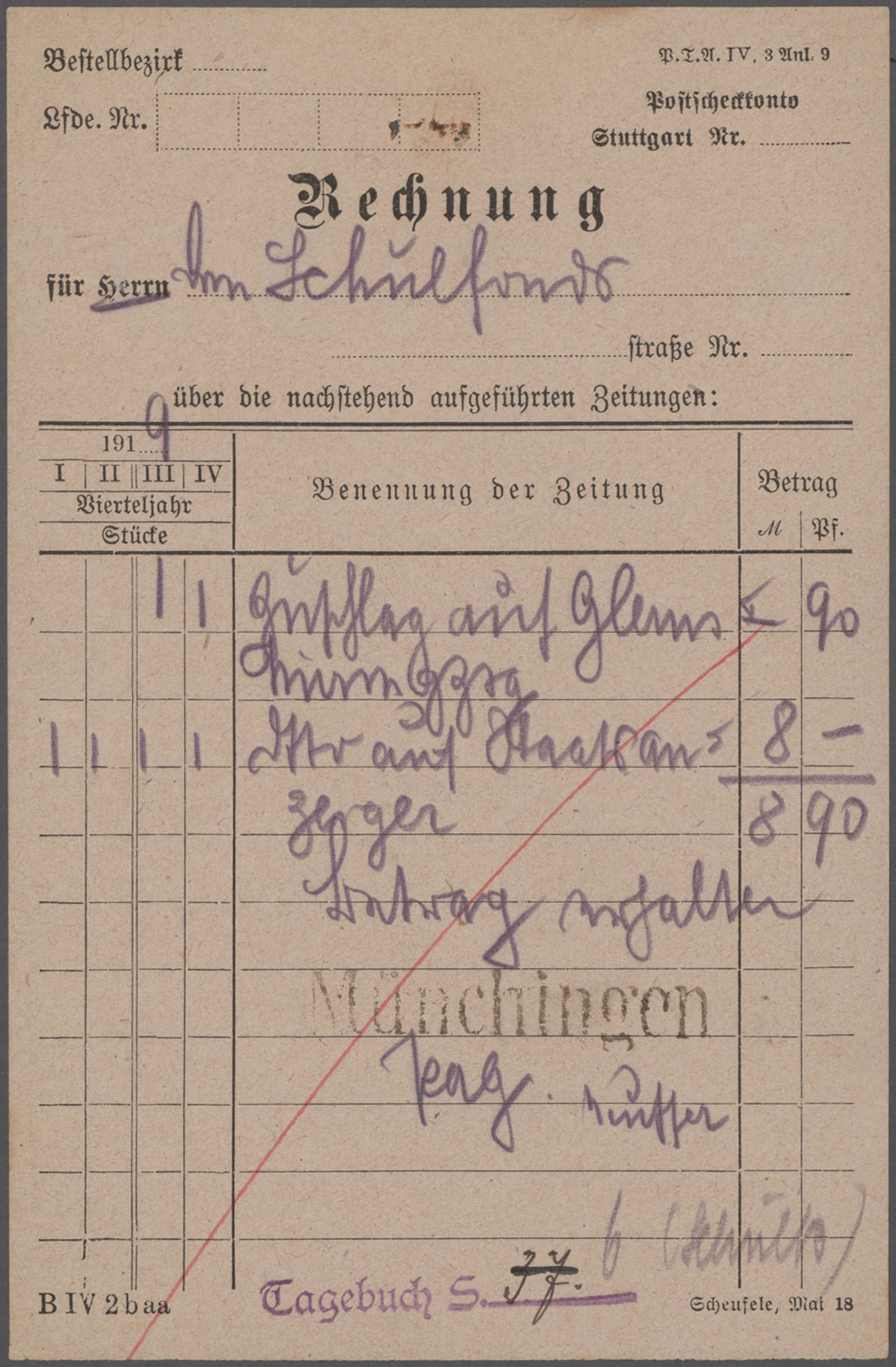 Lot 10406 - württemberg - besonderheiten - Auktionshaus Christoph Gärtner GmbH & Co. KG 57th AUCTION - Day 5 Lot 10406 - württemberg - besonderheiten - Auktionshaus Christoph Gärtner GmbH & Co. KG 57th AUCTION - Day 5