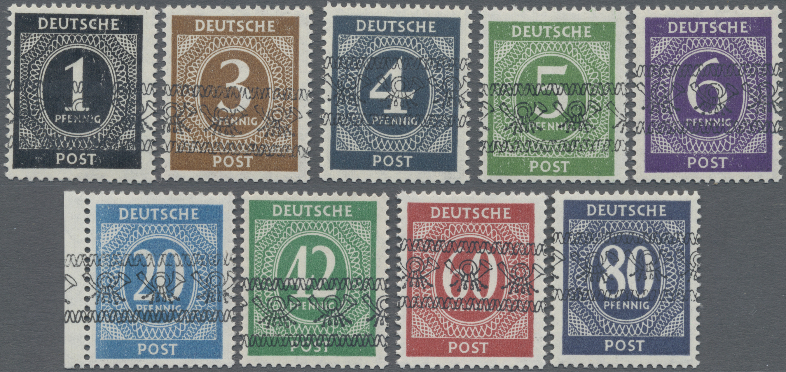 Lot 06693 - bizone - Auktionshaus Christoph Gärtner GmbH & Co. KG 57th AUCTION - Day 3 Lot 06693 - bizone - Auktionshaus Christoph Gärtner GmbH & Co. KG 57th AUCTION - Day 3