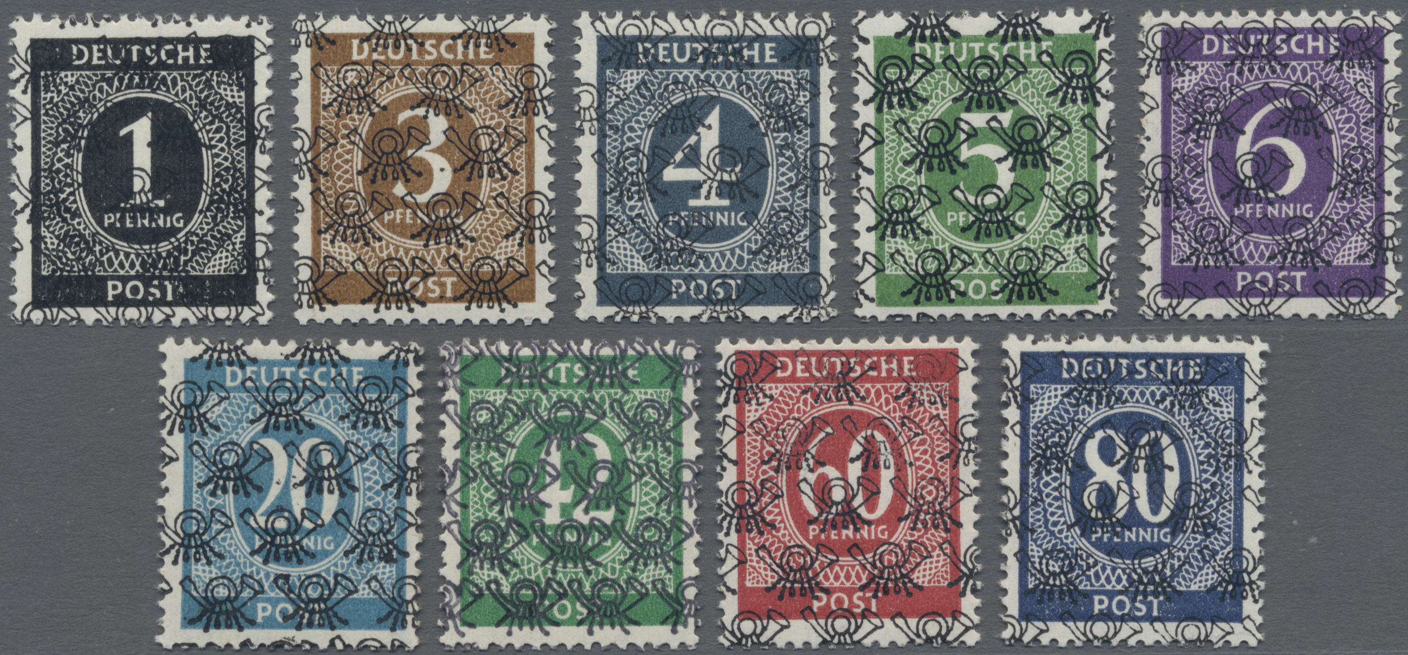 Lot 06694 - bizone - Auktionshaus Christoph Gärtner GmbH & Co. KG 57th AUCTION - Day 3 Lot 06694 - bizone - Auktionshaus Christoph Gärtner GmbH & Co. KG 57th AUCTION - Day 3