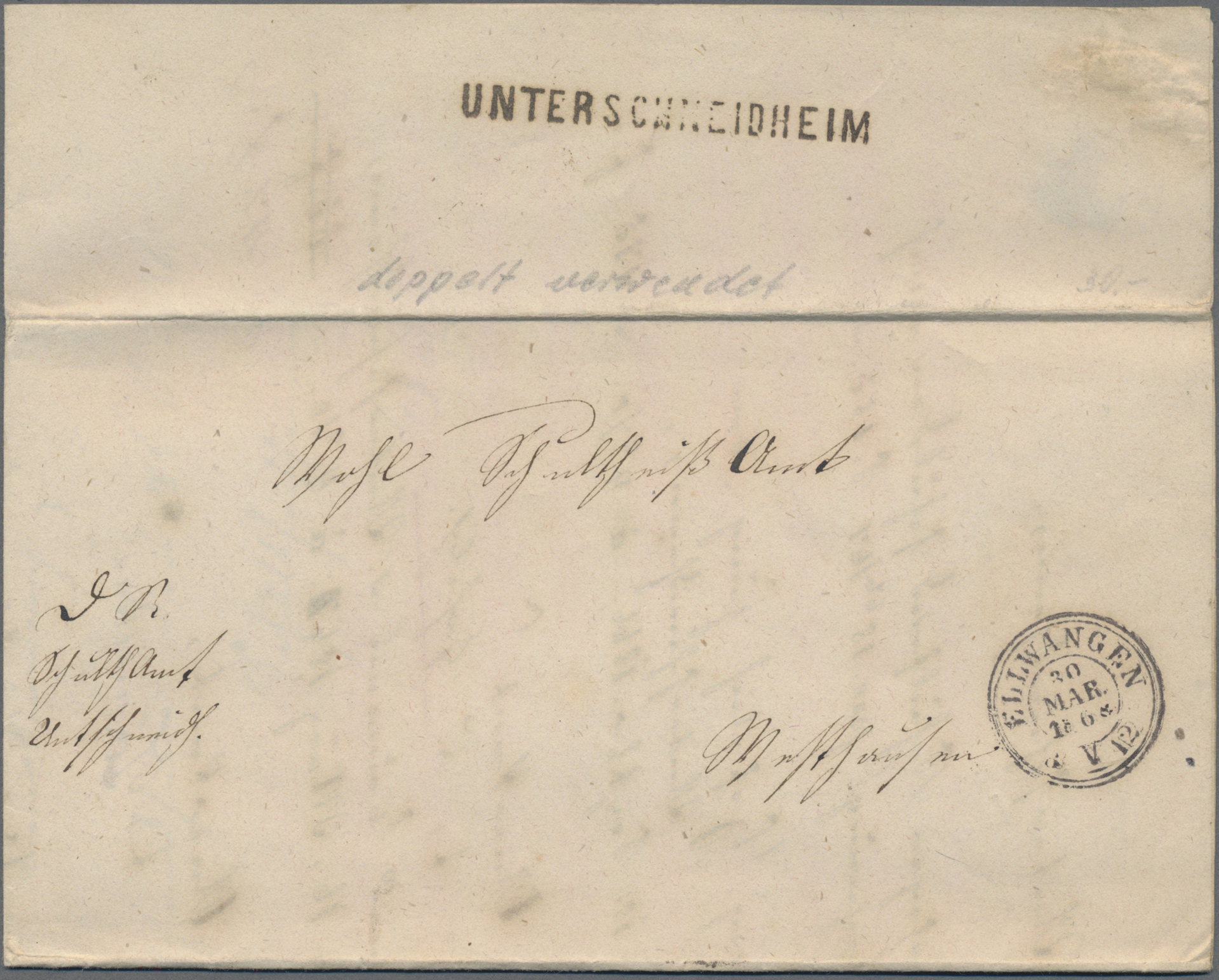 Lot 10400 - Württemberg - Postablagen  -  Auktionshaus Christoph Gärtner GmbH & Co. KG 57th AUCTION - Day 5