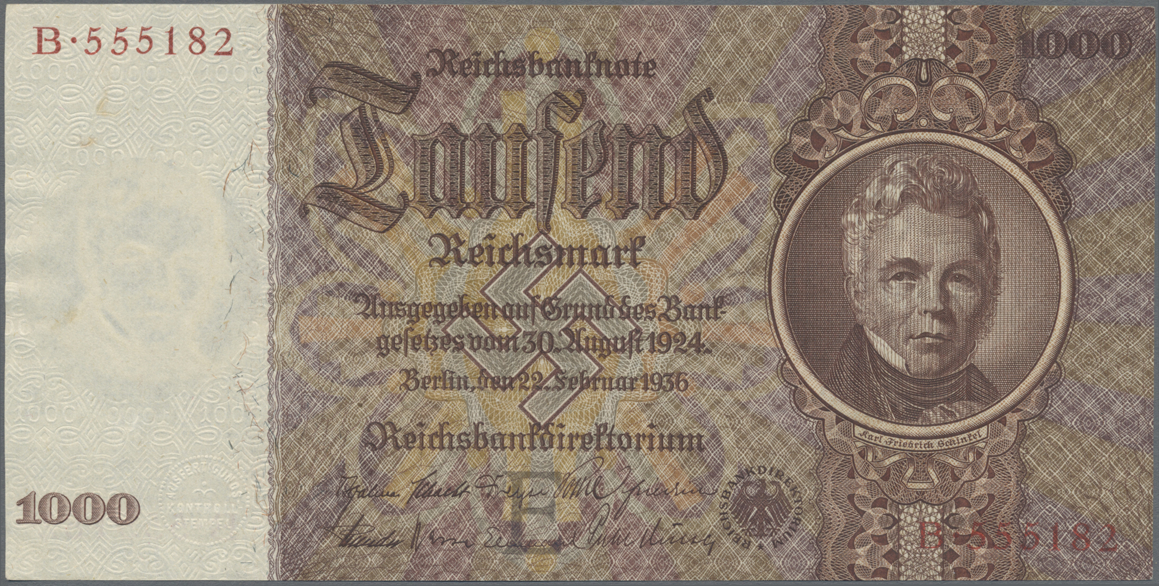 Lot 14522 - Deutschland - Deutsches Reich bis 1945 | Banknoten - Auktionshaus Christoph Gärtner GmbH & Co. KG 53rd AUCTION - Day 6 Coins & Banknotes Lot 14522 - Deutschland - Deutsches Reich bis 1945 | Banknoten - Auktionshaus Christoph Gärtner GmbH & Co. KG 53rd AUCTION - Day 6 Coins & Banknotes