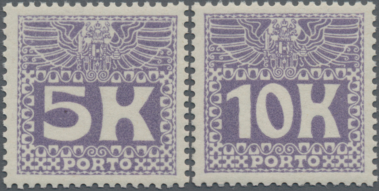 Lot 03326 - Österreich - Portomarken  -  Auktionshaus Christoph Gärtner GmbH & Co. KG 58th AUCTION - Day 2