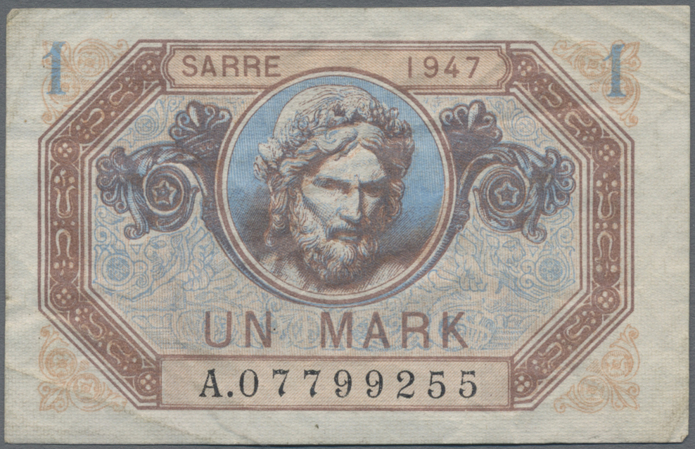 Lot 14579 - Deutschland - Nebengebiete Deutsches Reich | Banknoten  -  Auktionshaus Christoph Gärtner GmbH & Co. KG 53rd AUCTION - Day 6 Coins & Banknotes
