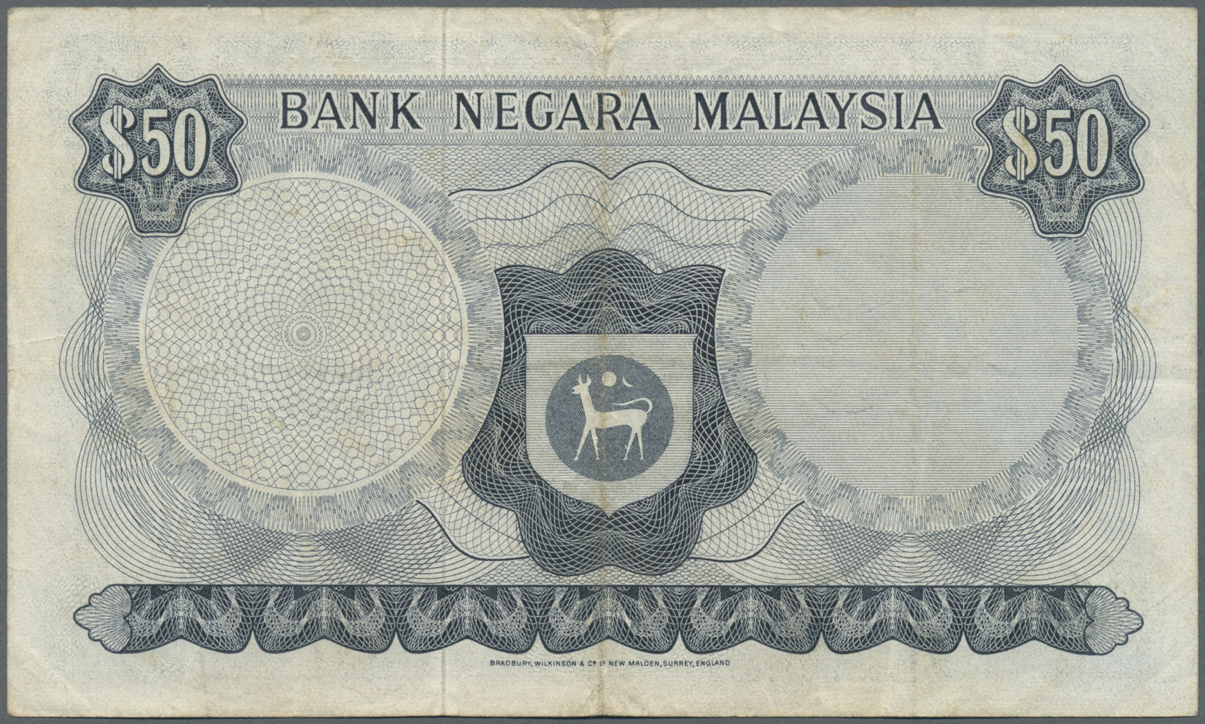 Lot 01992 - Malaysia | Banknoten  -  Auktionshaus Christoph Gärtner GmbH & Co. KG Sale #45 Banknotes Worldwide