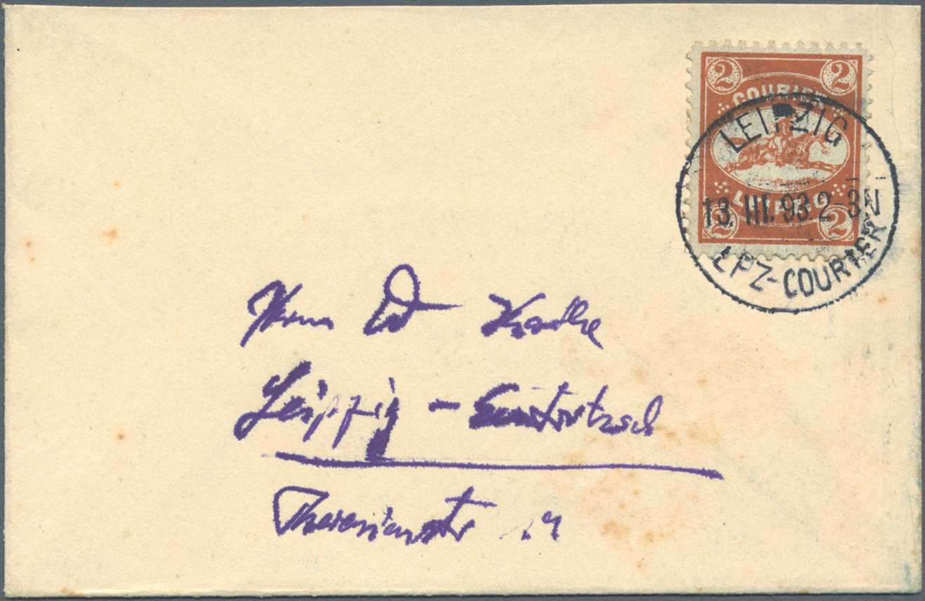 Lot 14266 - Deutsches Reich - Privatpost (Stadtpost)  -  Auktionshaus Christoph Gärtner GmbH & Co. KG 58th AUCTION - Day 5