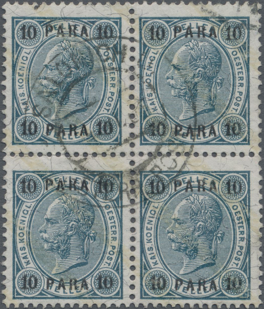 Lot 4164 - österreichische post in der levante  -  Auktionshaus Christoph Gärtner GmbH & Co. KG 54th AUCTION - Day 2