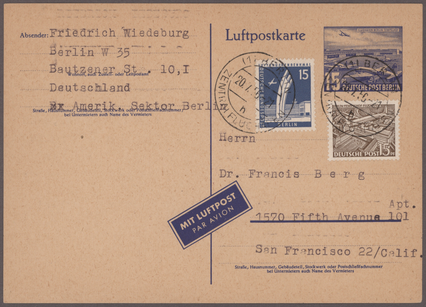 Lot 09438 - bundesrepublik und berlin  -  Auktionshaus Christoph Gärtner GmbH & Co. KG 53rd AUCTION - Day 5, Collections Estates, Germany, Picture Postcards
