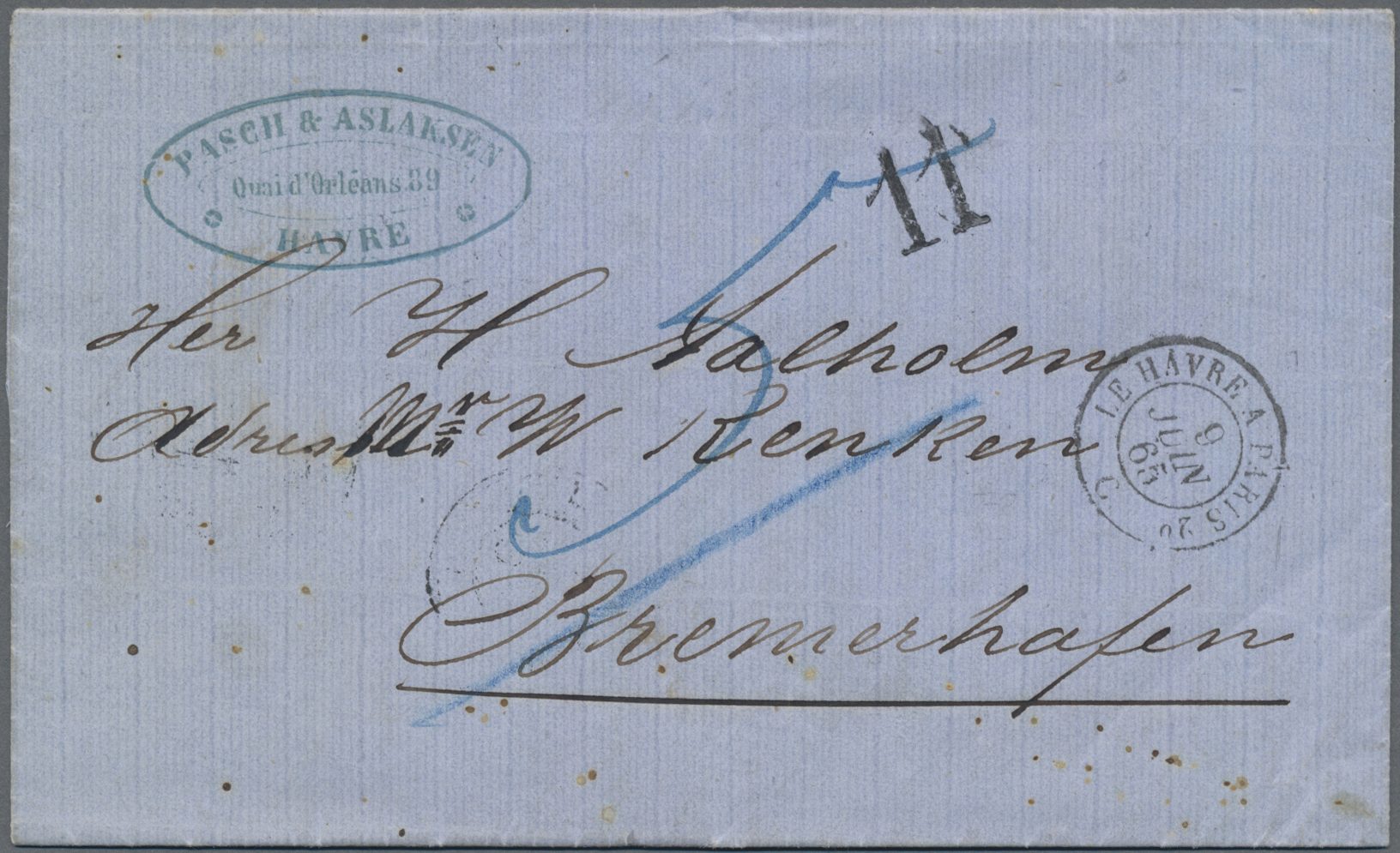 Lot 349 - Bremen - Thurn & Taxis sches Oberpostamt - Auction #211 Lot 349 - Bremen - Thurn & Taxis sches Oberpostamt - Auction #211