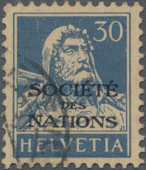 Lot 02548 - Schweiz - Völkerbund (SDN)  -  Auktionshaus Christoph Gärtner GmbH & Co. KG 53rd AUCTION - Day 2 Overseas, Europe
