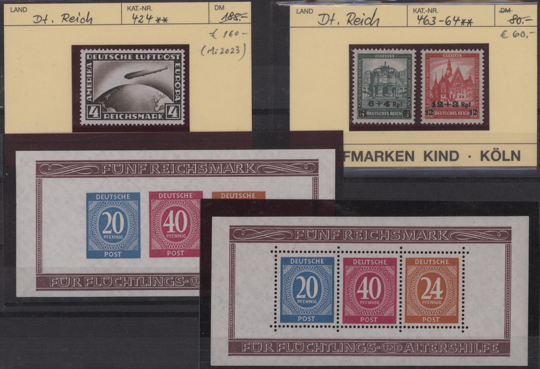 Lot 10057 - deutschland  -  Auktionshaus Christoph Gärtner GmbH & Co. KG 57th AUCTION - Day 5