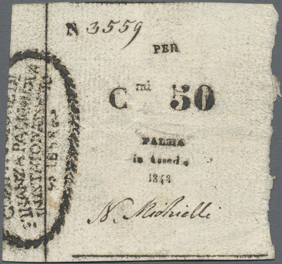 Lot 00466 - Italy / Italien | Banknoten  -  Auktionshaus Christoph Gärtner GmbH & Co. KG Sale #48 The Banknotes
