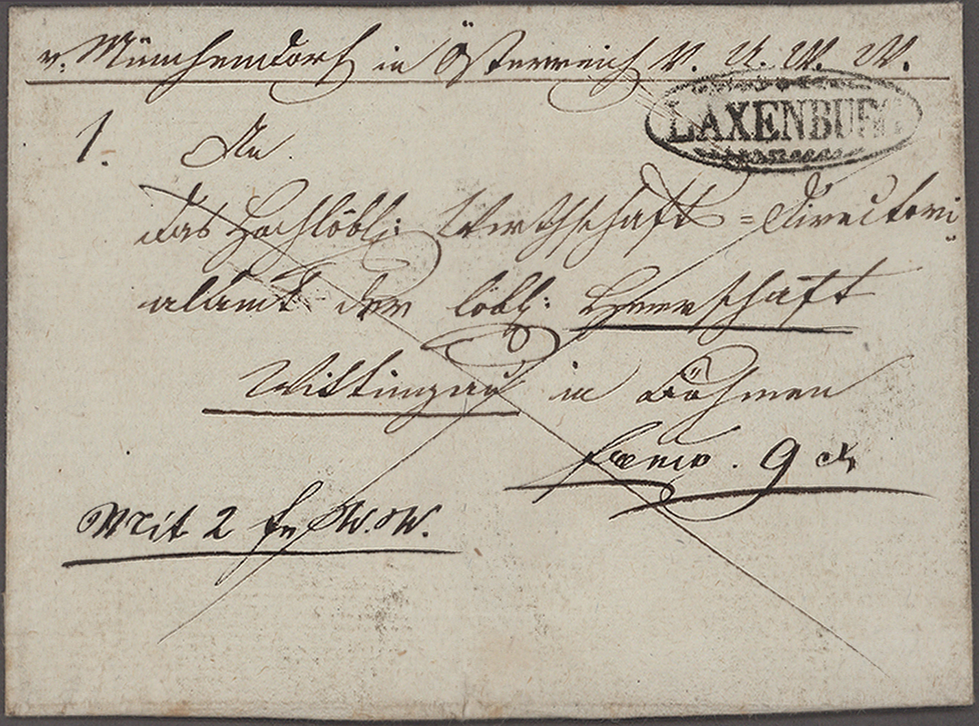 Lot 12438 - Österreich - Vorphila | Markenlose Briefe  -  Auktionshaus Christoph Gärtner GmbH & Co. KG 58th AUCTION - Day 4