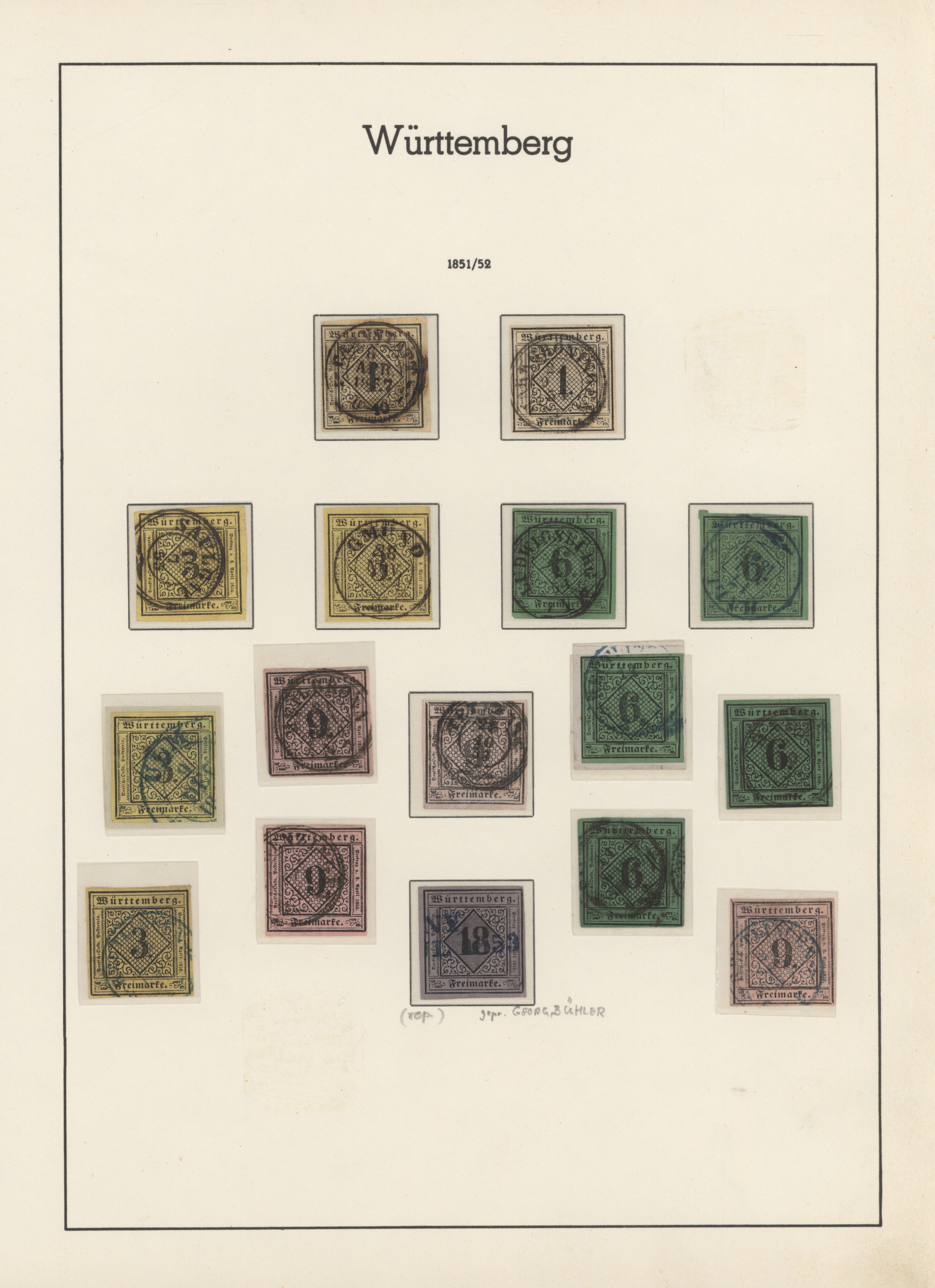 Lot 10358 - Württemberg - Marken und Briefe  -  Auktionshaus Christoph Gärtner GmbH & Co. KG 57th AUCTION - Day 5