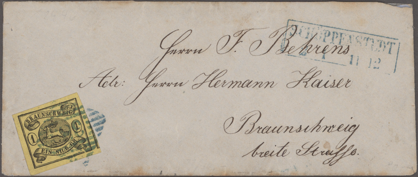 Lot 10237 - Braunschweig - Marken und Briefe - Auktionshaus Christoph Gärtner GmbH & Co. KG 57th AUCTION - Day 5 Lot 10237 - Braunschweig - Marken und Briefe - Auktionshaus Christoph Gärtner GmbH & Co. KG 57th AUCTION - Day 5