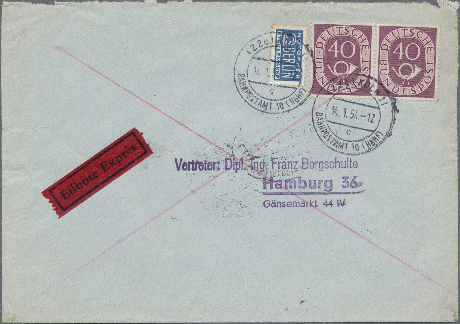 Lot 04587 - bundesrepublik deutschland  -  Auktionshaus Christoph Gärtner GmbH & Co. KG 53rd AUCTION - Day 3 Germany