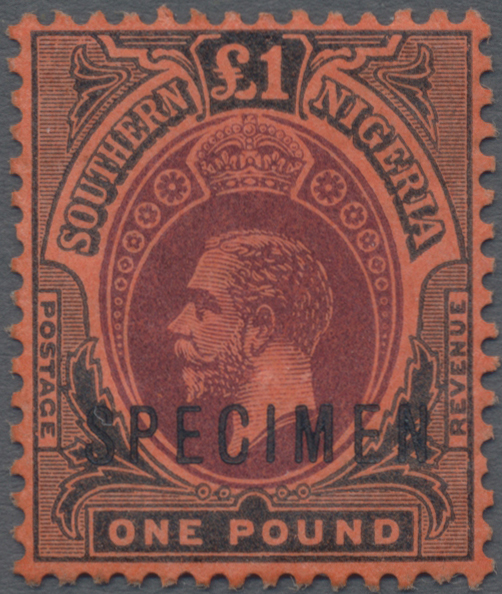 Lot 01641 - süd-nigeria - Auktionshaus Christoph Gärtner GmbH & Co. KG 53rd AUCTION - Day 2 Overseas, Europe Lot 01641 - süd-nigeria - Auktionshaus Christoph Gärtner GmbH & Co. KG 53rd AUCTION - Day 2 Overseas, Europe