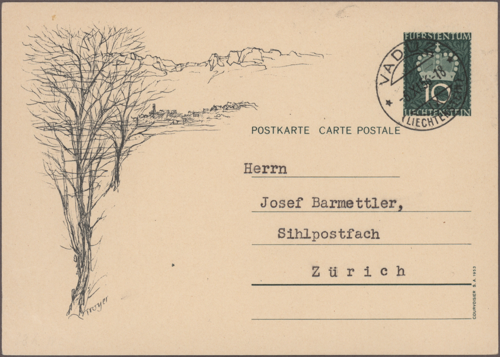 Lot 08772 - liechtenstein - ganzsachen - Auktionshaus Christoph Gärtner GmbH & Co. KG 57th AUCTION - Day 4 Lot 08772 - liechtenstein - ganzsachen - Auktionshaus Christoph Gärtner GmbH & Co. KG 57th AUCTION - Day 4