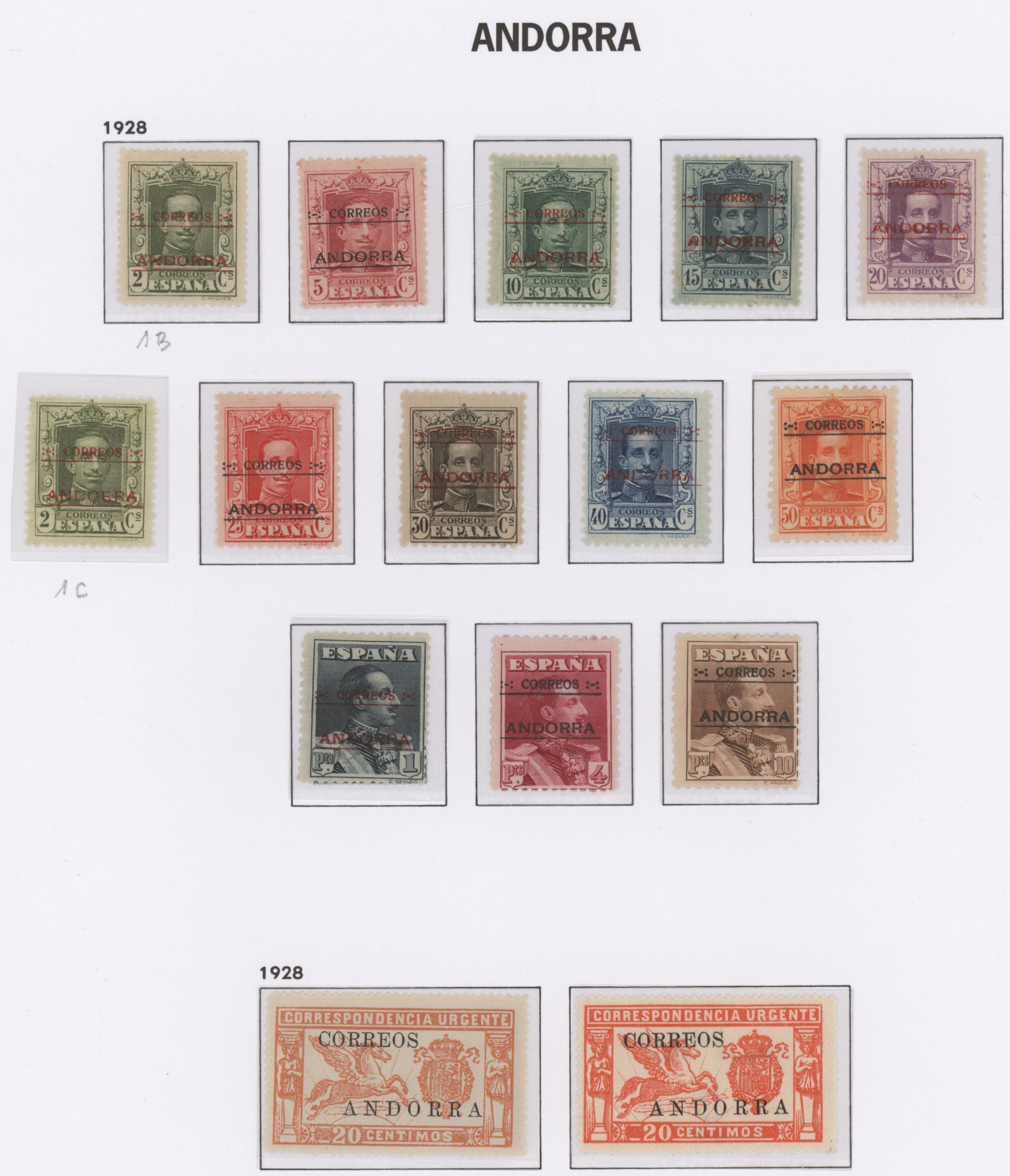 Lot 12007 - Andorra - Spanische Post - Auktionshaus Christoph Gärtner GmbH & Co. KG 58th AUCTION - Day 4 Lot 12007 - Andorra - Spanische Post - Auktionshaus Christoph Gärtner GmbH & Co. KG 58th AUCTION - Day 4