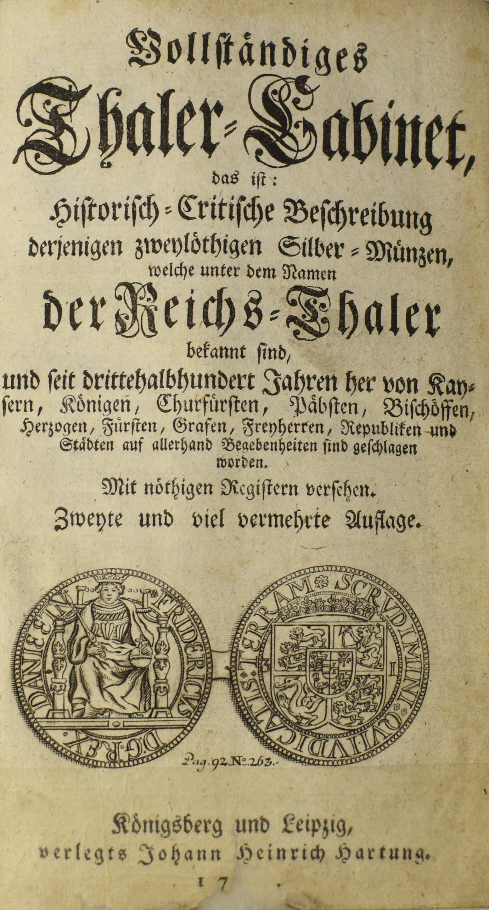 Lot 01800 - Literatur | Münzen - Auktionshaus Christoph Gärtner GmbH & Co. KG 55th AUCTION - Day 1 Lot 01800 - Literatur | Münzen - Auktionshaus Christoph Gärtner GmbH & Co. KG 55th AUCTION - Day 1